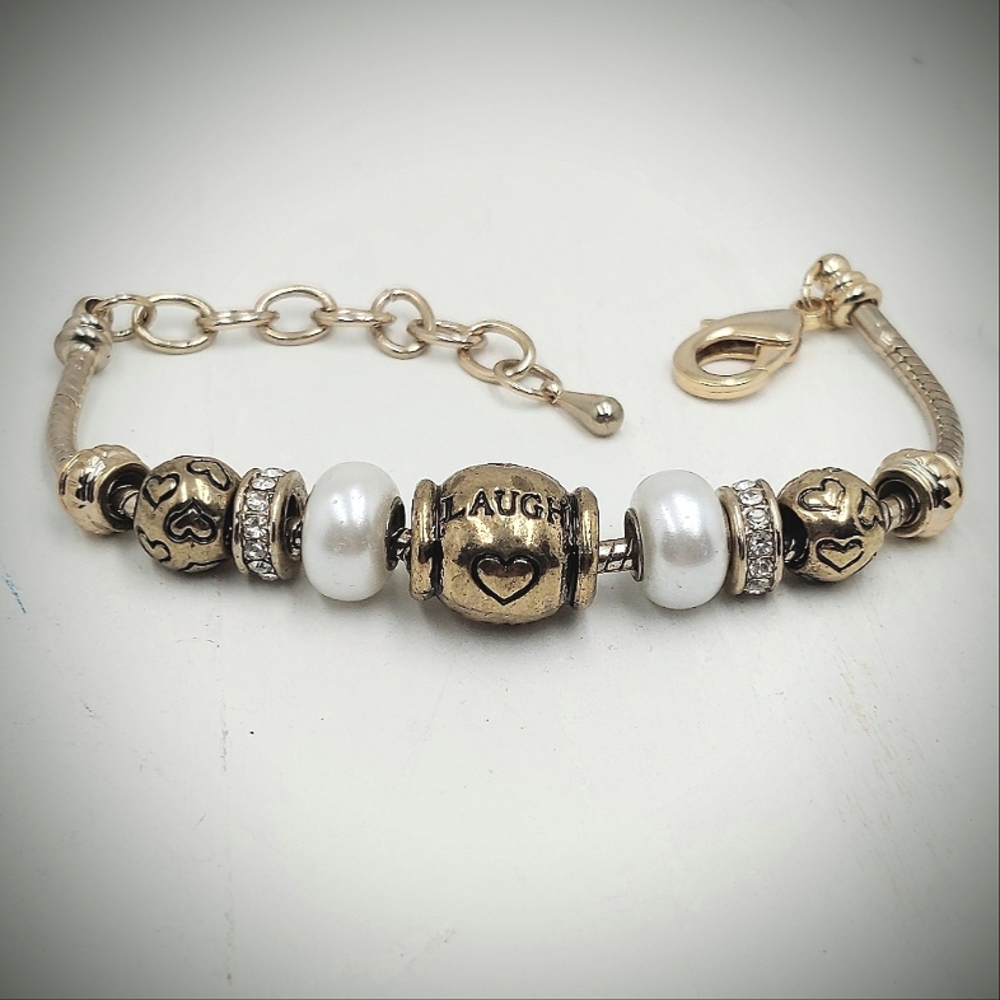 Vintage Bella Perlina Charm Bracelet